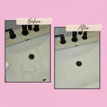 Transform Your Bathroom Sink: From Dull to Sparkling Clean!