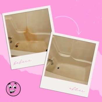 Transform Your Tub: Amazing Before and After Cleaning Results!